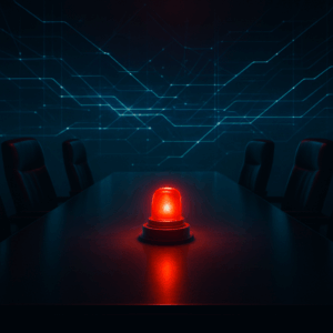 Infographic mapping telecom breach, credential attacks, and AI security processes